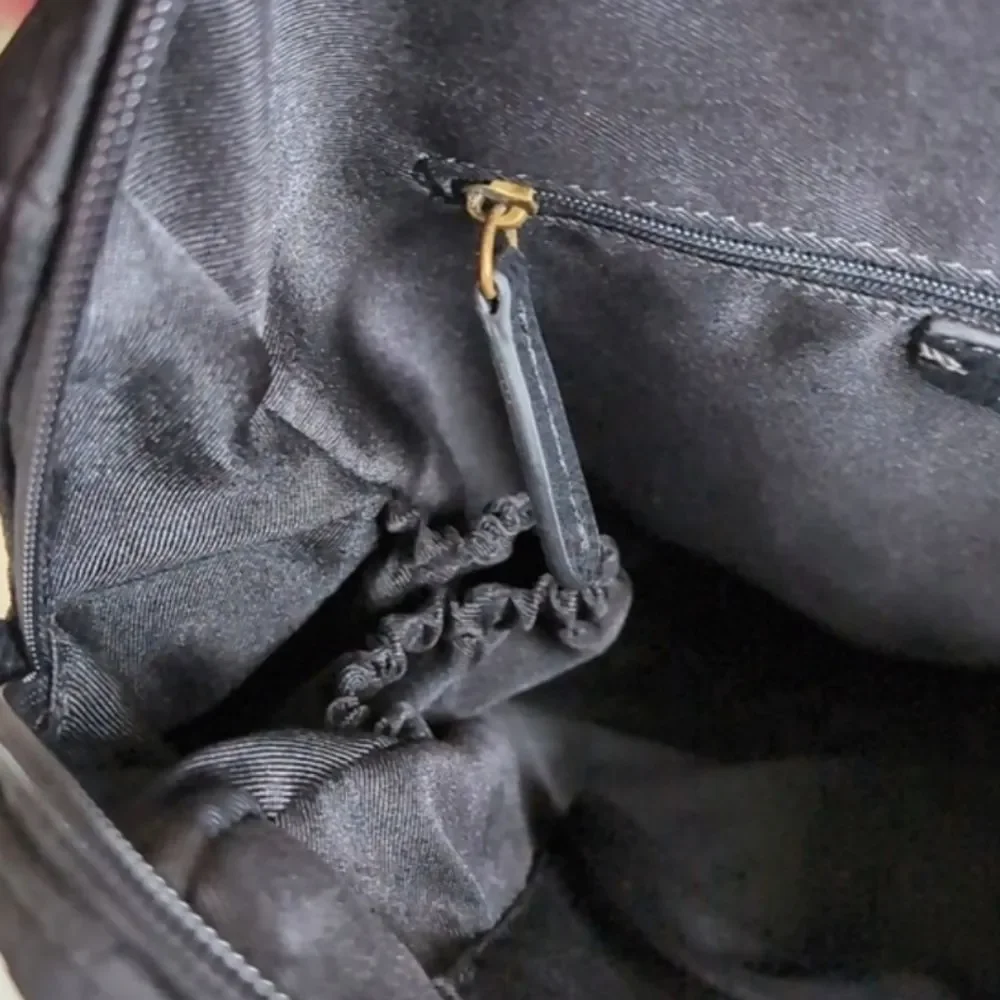 The Sak Olvera🖤 Black Quilted Neoprene Backpack